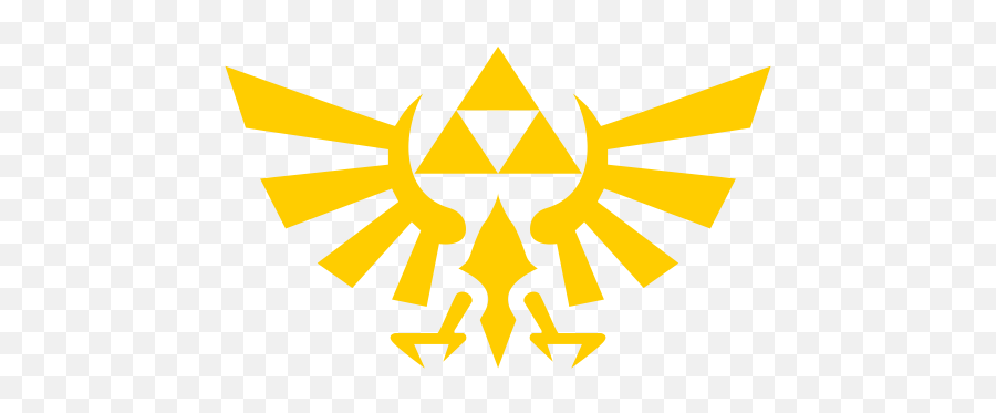 Pegatina Zelda Triforce Png Logo