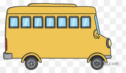 School Bus Illustration - Twinkl Commercial Vehicle png