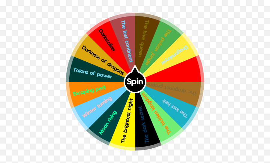 Which Wings Of Fire Book Should I Read Spin The Wheel App - Vancouver Canucks Png,Wings Of Fire Logo