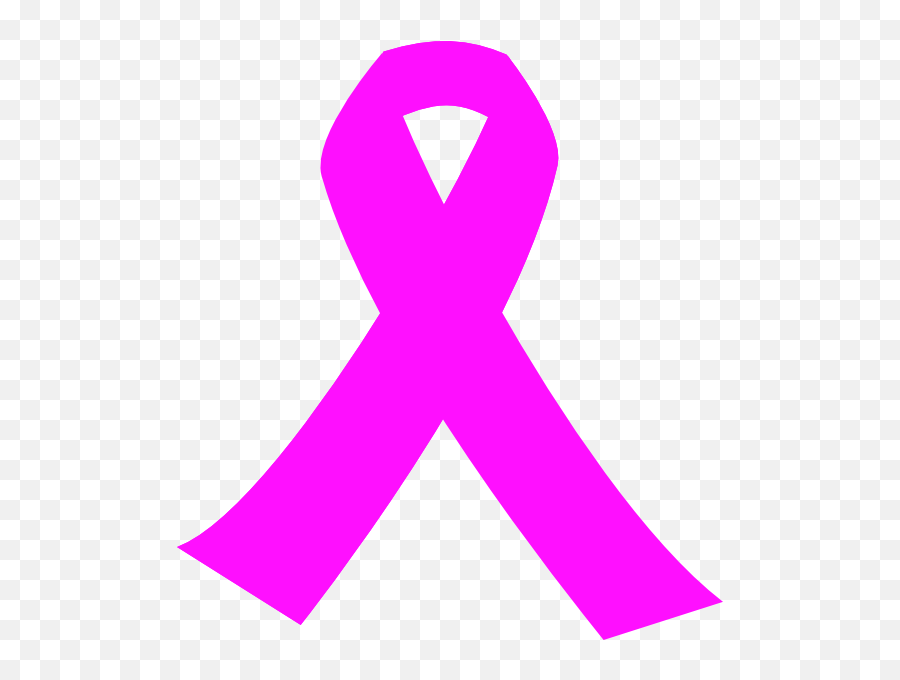 Download Hot Pink Ribbon Clip Art - Symbol Breast Cancer Clip Art Png,Cancer Ribbon Logo