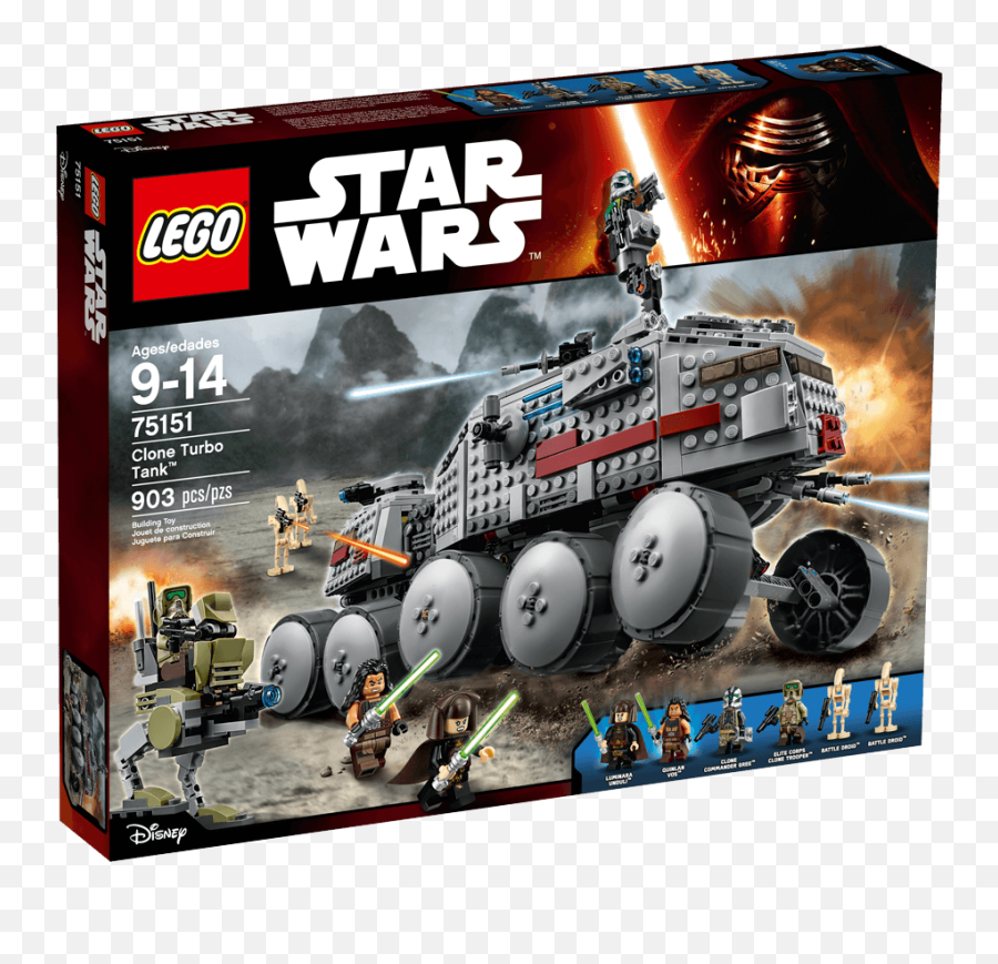 Clone Turbo Tank 75151 - Lego Other Building Blocks Lego Set Quinlan Vos Lego Png,Star Wars Ship Png