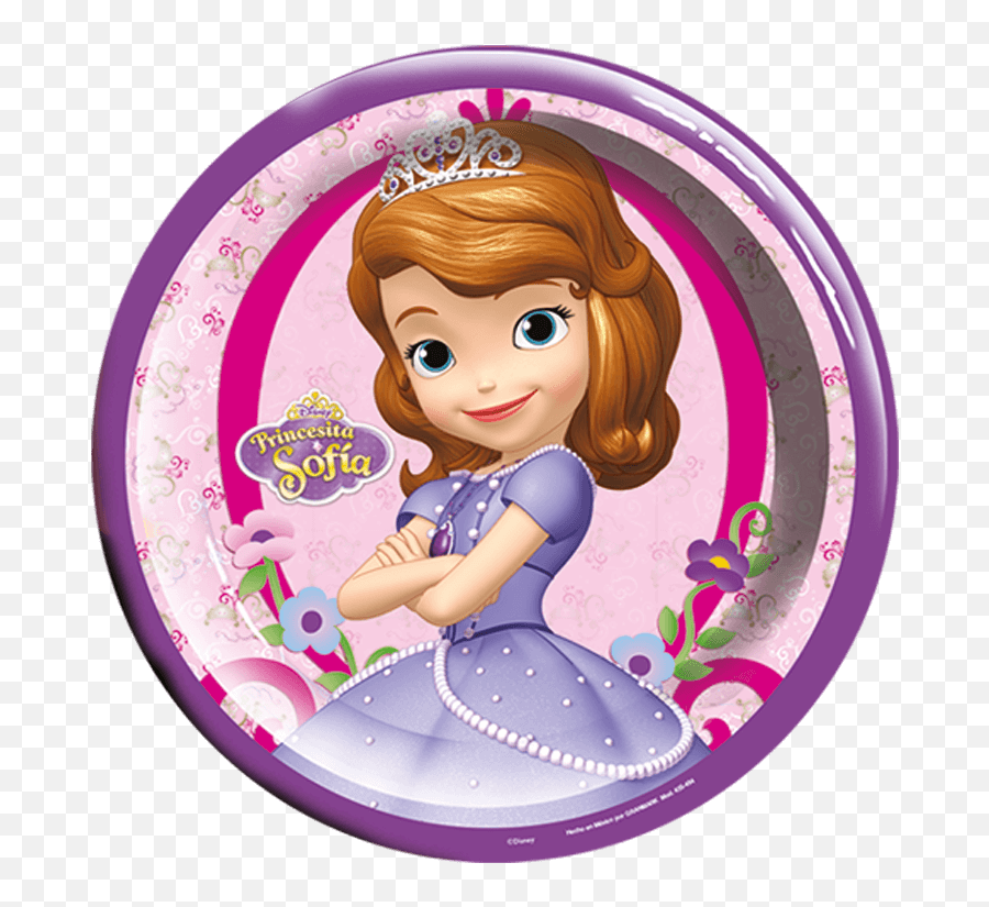 Download Free Png Hd Princesita Sofía Plato Pastelero No - Sofia The First App,Plato Png