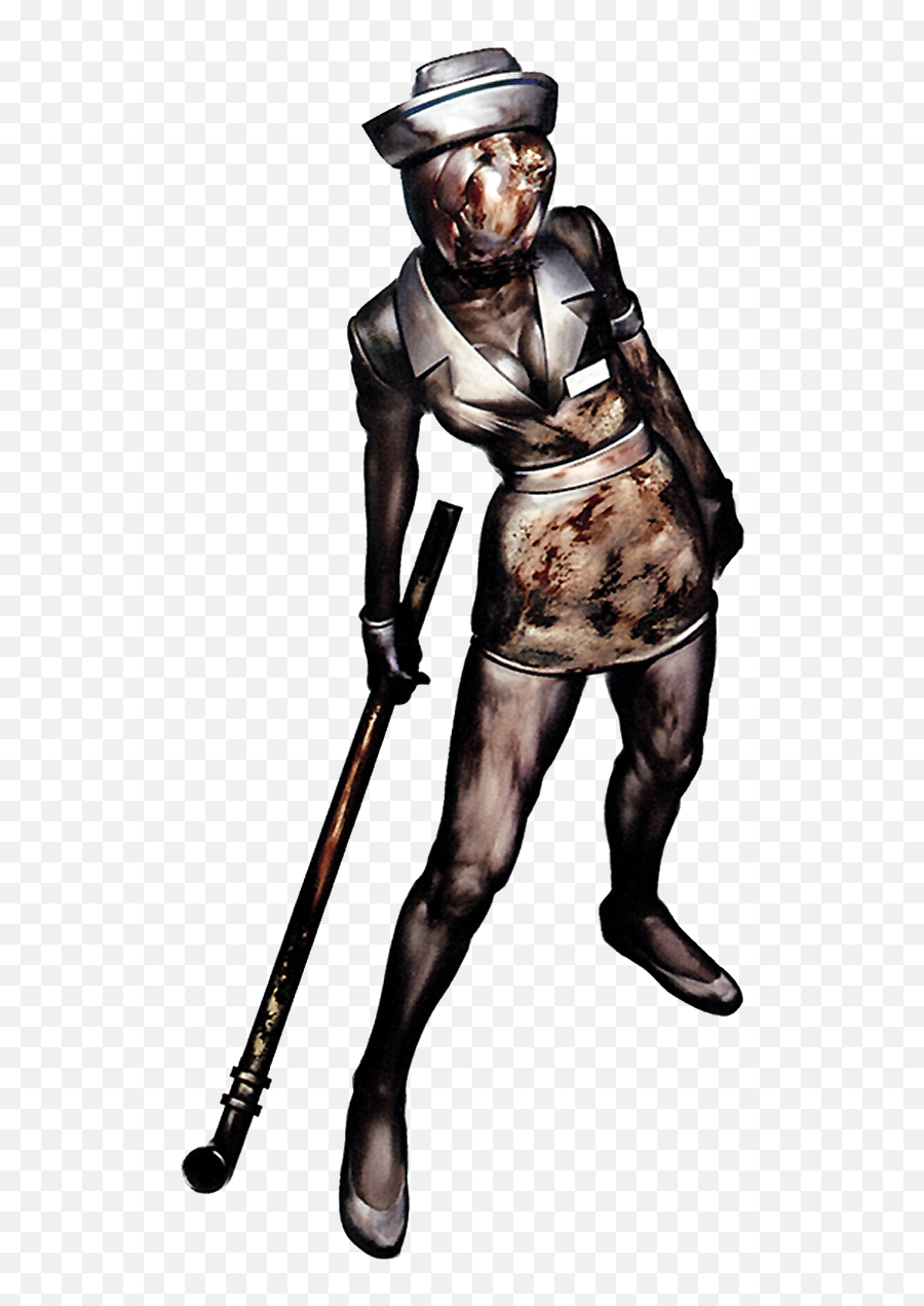 Silent Hill 2 Characters - Tv Tropes Silent Hill Nurse Png,Pyramid Head Png