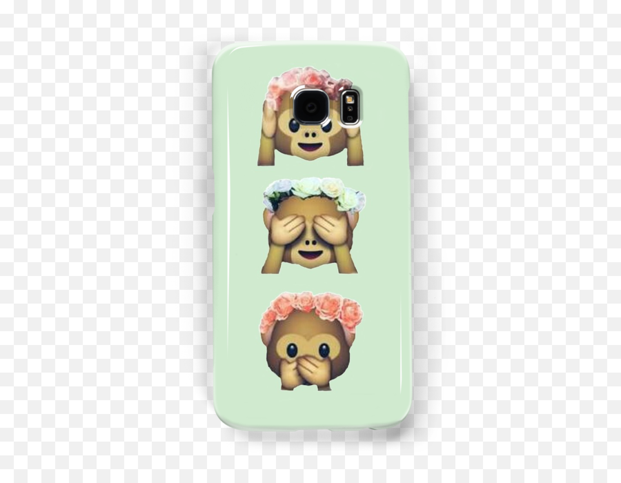 Download Flower Rainbow Crown Png Emoji - Monkey Emoji Phone Women Exist To Serve Men,Phone Emoji Png