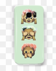 Download Flower Rainbow Crown Png Emoji - Monkey Phone Women Exist To Serve Men
