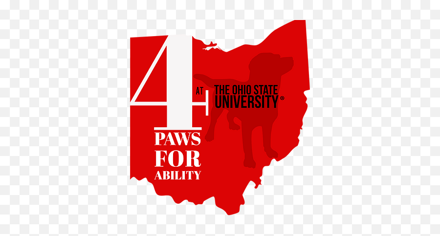 4 Paws For Ability - Ohio Congressional District Map 2019 Png,Osu Logo Transparent
