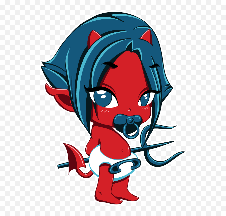 Baby Demon Clipart - Baby Devil Png,Demon Transparent