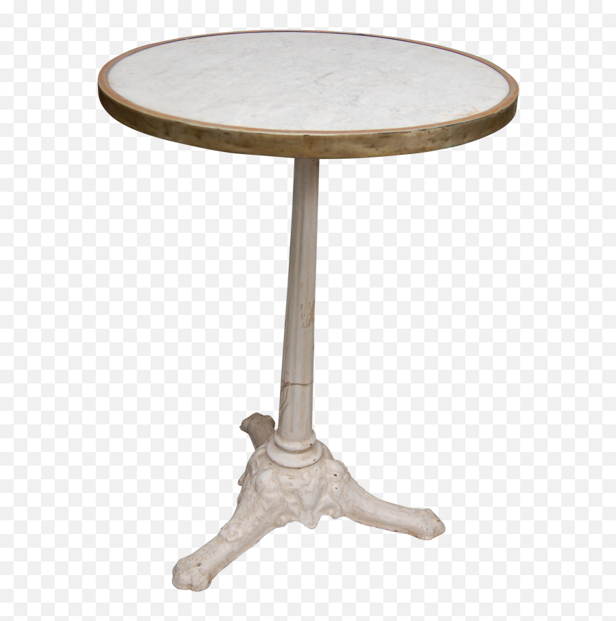 French Cafe Table White C1910 Png - Solid,Cafe Table Png
