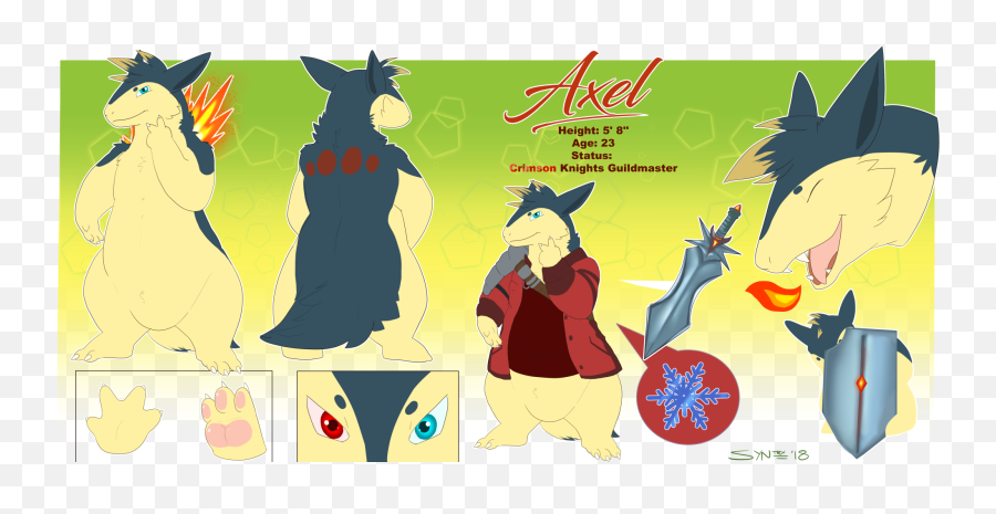 Syntex - Fictional Character Png,Typhlosion Png