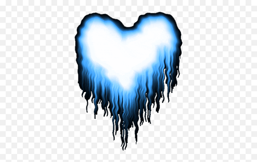 Top Blueheart Stickers For Android U0026 Ios Gfycat - Transparent Blue Flame Heart Png,Blue Heart Transparent