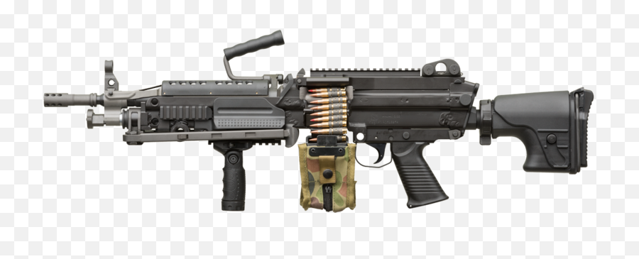 Machine Gun Png - Fn Minimi Mk3,Transparent Gun Image