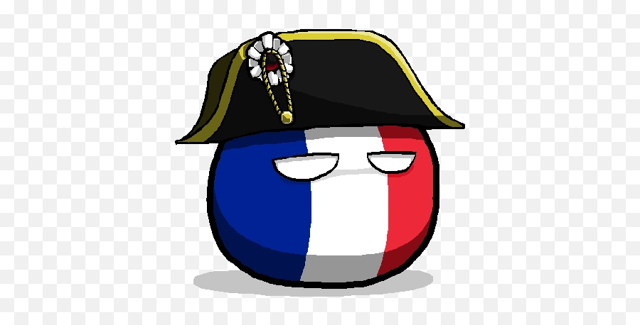 Franceball - Napoleonic France Polandball Png,Tiny German Flag Icon