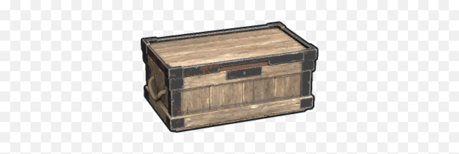 Large Wood Box - Rust Box Png,Storage Box Icon