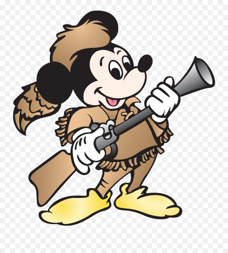 Download Musket Mickey Sign - Cartoon Png Image With No Fort Wilderness Mickey Mouse,Musket Png