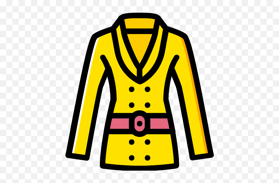 Coat Vector Svg Icon 32 - Png Repo Free Png Icons Long Sleeve,Coat Icon
