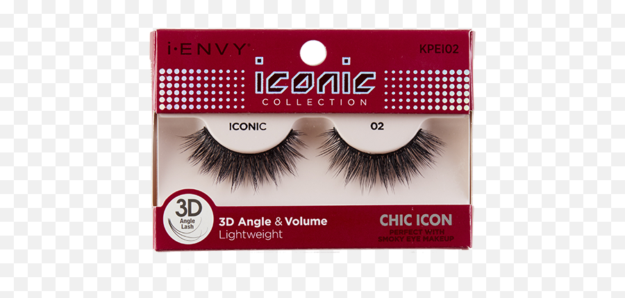 I - Envy Iconic Collection 3d Eyelash Chic Icon Kpei02 Ienvy Lashes Png,Style Icon Hair Extensions Reviews