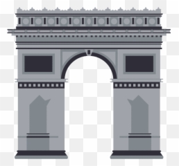 Arc De Triomphe Icon - Flat Design png