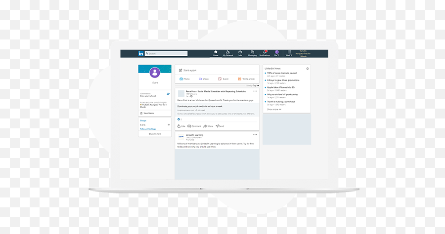 Best Social Media Scheduler U0026 Automation Tool Recurpost - Vertical Png,Scheduler Icon