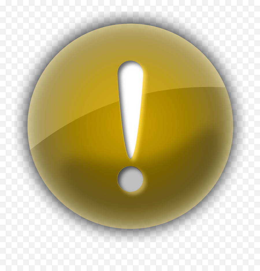 Free Alert Cliparts Download Png Images - Warning Yellow Circle Png,Warning Or Alert Icon