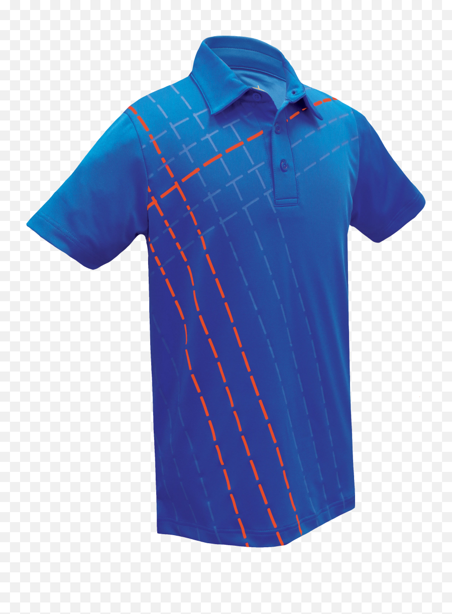 Brett - Youth Boys Performance Multi Color Diagonal Stripe Golf Polo Active Shirt Png,Diagonal Stripes Png