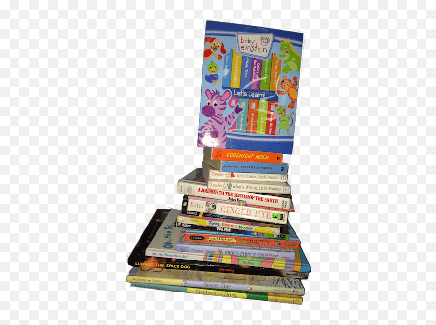 Cropped Stack Of Kids Books - Traveling Stories Stack Of Kids Books Png,Book Stack Png