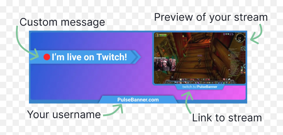 Pulsebanner - Stand Out On Twitter Language Png,Twitch Twitter Icon