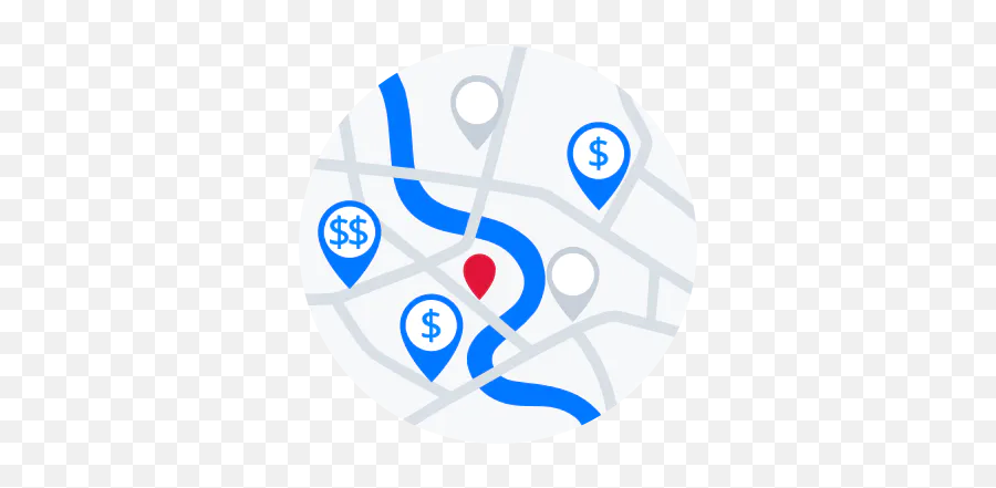 Spothero Get Everywhere Easier Reserve Parking And Save - Dot Png,Icon Parking Map