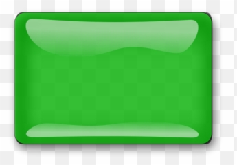 Gloss Green Square Button Vector Clip Art Public Domain - Gree Rectengle Button Png
