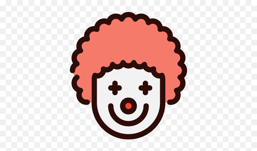 Clown Svg Vector Icon Free Icons Uihere - Simple Picture Of Clown Png,Clown Emoji Png