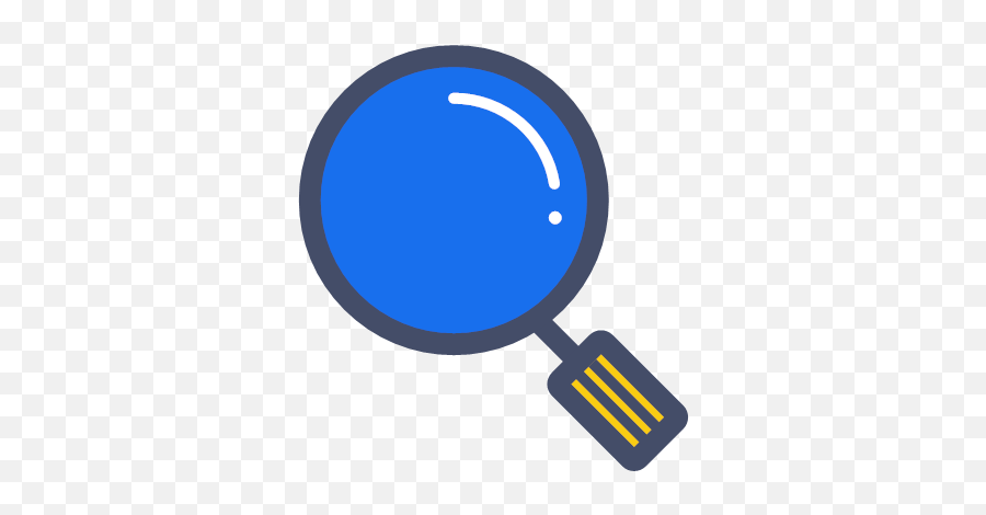 Magnifier Vector Icons Free Download In Svg Png Format - Dot,Magnifier Icon
