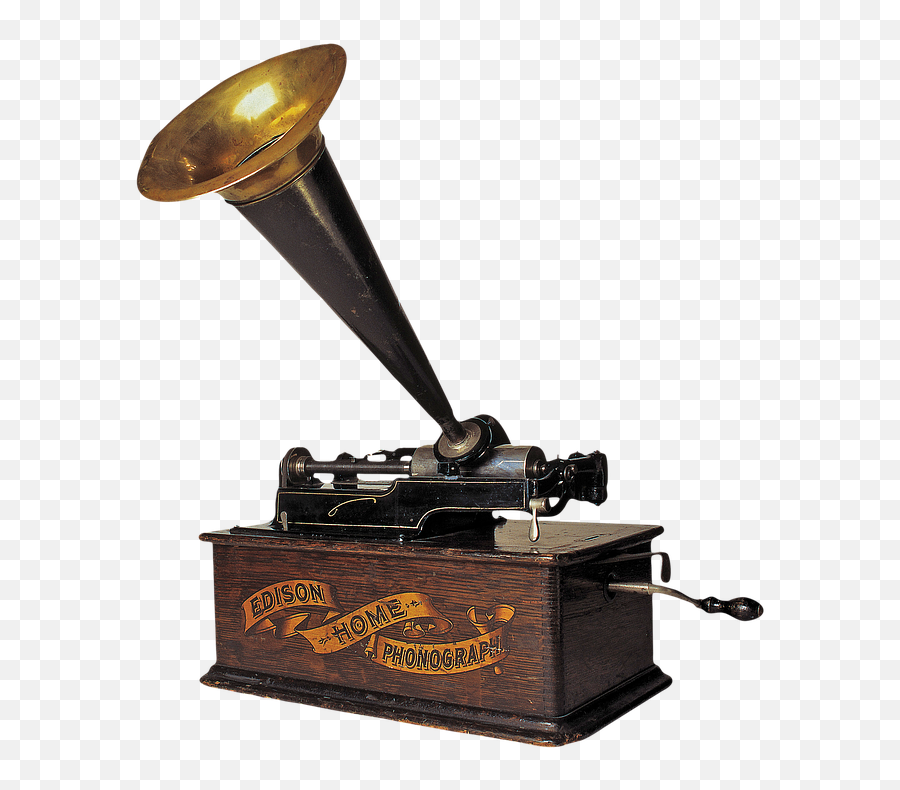 The Phonograph Sound Record - Alexander Graham Bell Phonograph Png,Png Phonographic