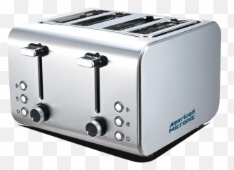 Download Hd 4 Slice Toaster - Stainless Steel American Dawlance 4 Slice Toaster Png,Toaster Transparent Background