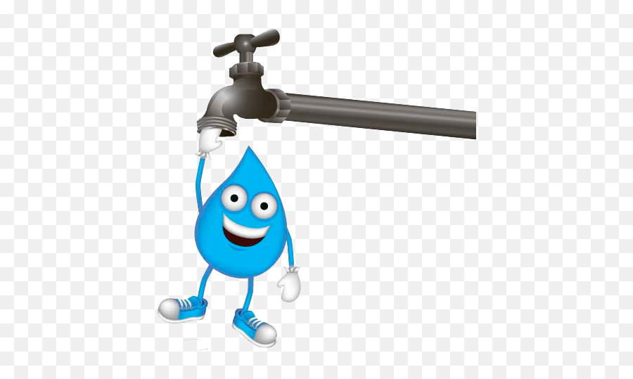 Tap Water Drop - Cartoon Water Drops And Faucet Water Drop With Tap Png,Tap Png