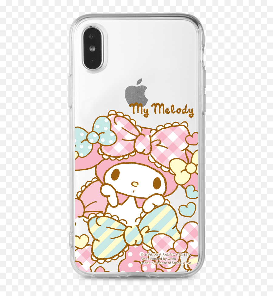 My Melody Clear Case - Clear Mobile Case Mockup Free Png,My Melody Transparent