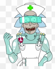 Rick And Morty Png Transparent - Surgeon Rick Transparent And Morty Doctor