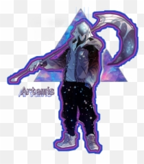 Brawlhalla Brawlhallaart Artemis Cartoon Galaxy Origi - Brawlhalla Orion X Artemis Png,Brawlhalla Png