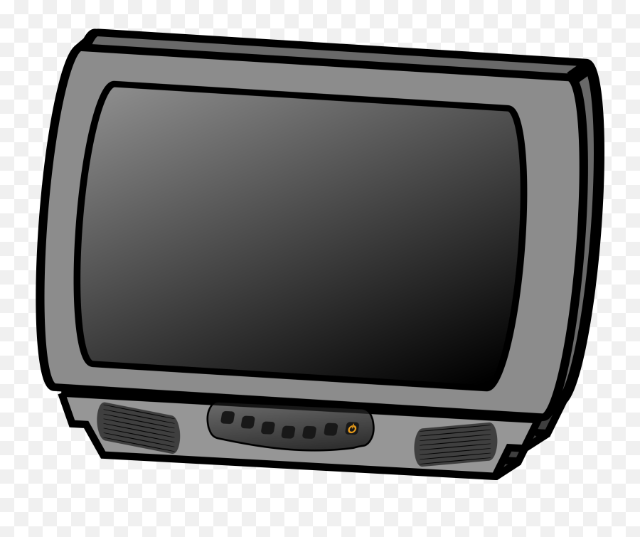 Download Hd Clipart Tv Small - Television Set Clipart Dibujo De Una Television Png,Tv Clipart Png