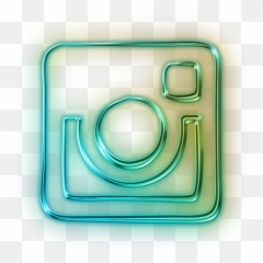 Instagram Logo Icon - Neon Png