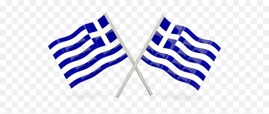 Two Wavy Flags - Wavy Greek Flag Png,Flags Png