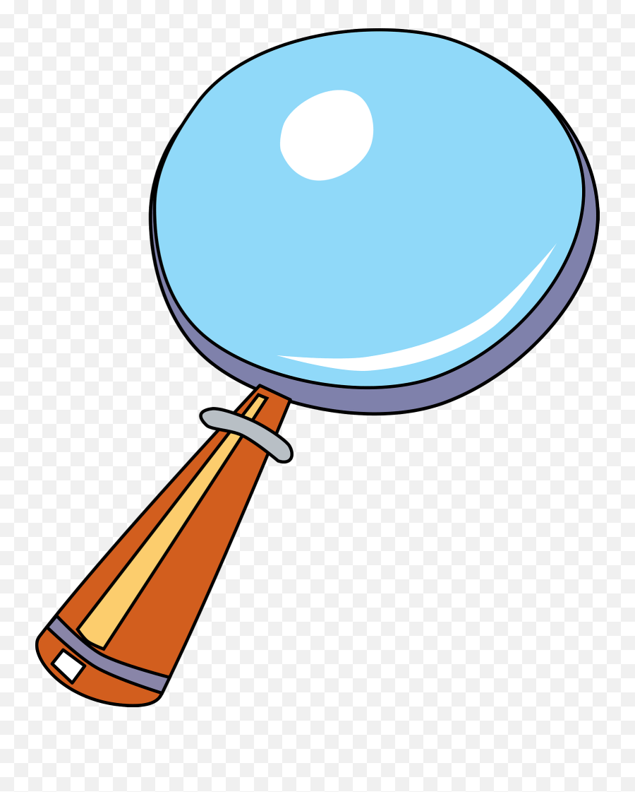 Magnifying Glass Clipart Transparent Background 4 - Png Glass Clipart Magnify Glass Cartoon,Magnifying Glass Transparent Background