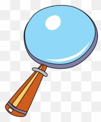Magnifying Glass Clipart Transparent Background 4 - Png Glass Clipart Cartoon
