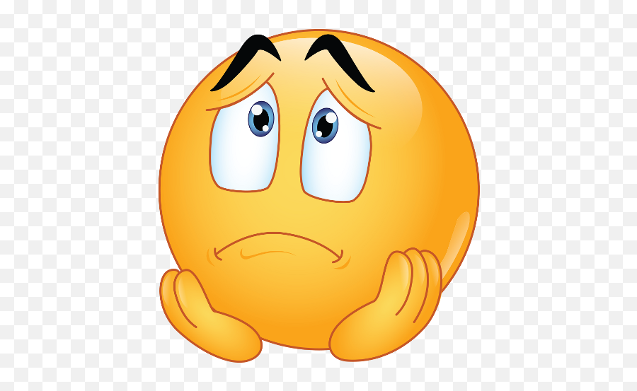 Sad Emojis - Whatsapp Mood Off Dp Png,Sad Emoji Transparent