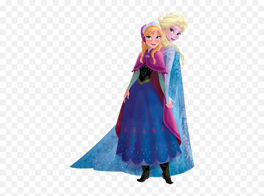 Ana And Elsa Clip Art - Anna And Elsa Png Full Size Png Disney Princess Anna And Elsa,Elsa Png