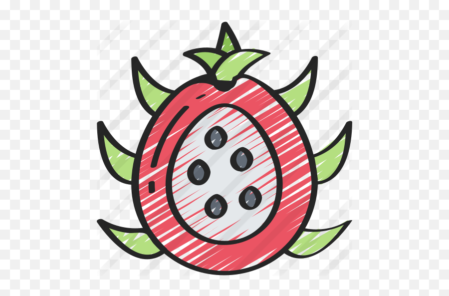 Dragon Fruit - Free Food Icons Clip Art Png,Dragonfruit Png