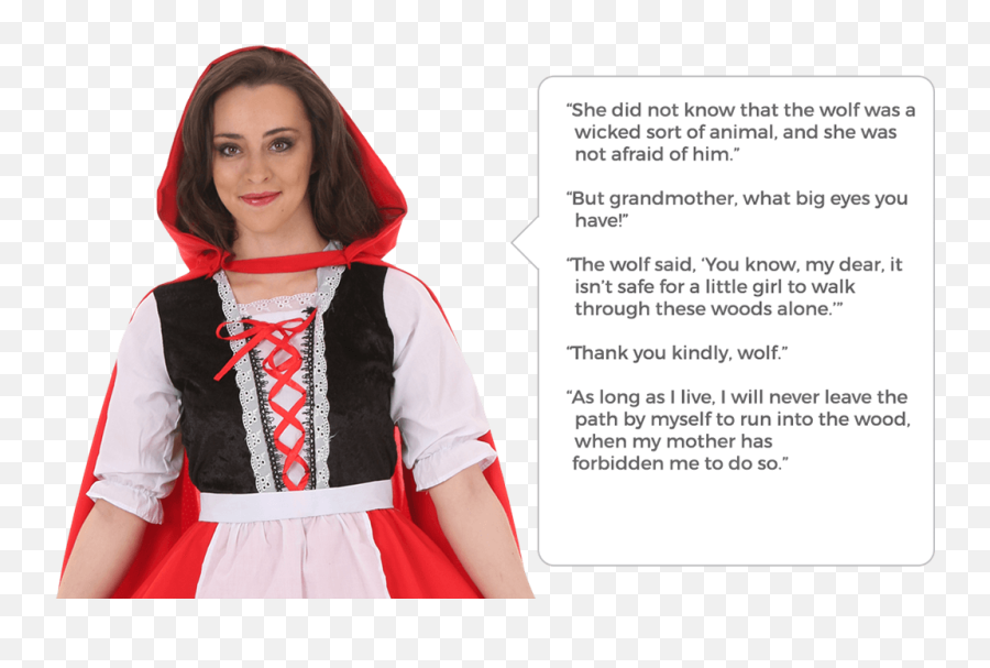 Download Red Riding Hood Quotes - Little Red Riding Hood Little Red Riding Hood Lines Into The Woods Png,Red Hood Png