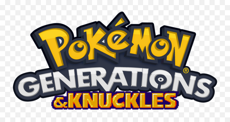 Download Hd Generations And Knuckles - Pokemon Advanced Png,And Knuckles Transparent