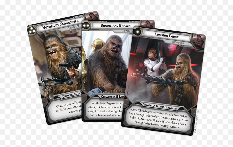 A Loyal Companion - Fantasy Flight Games Star Wars Legion Wookie Cards Png,Chewbacca Png