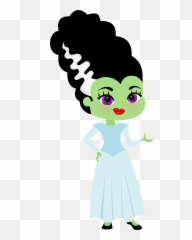 Illustration Vector Graphics Design - Bride Of Frankenstein Clipart Png,Frankenstein Png