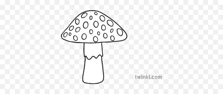 Toadstool Mushroom Fungus Plant Ks1 - Chickpeas Black And White Png,Toadstool Png