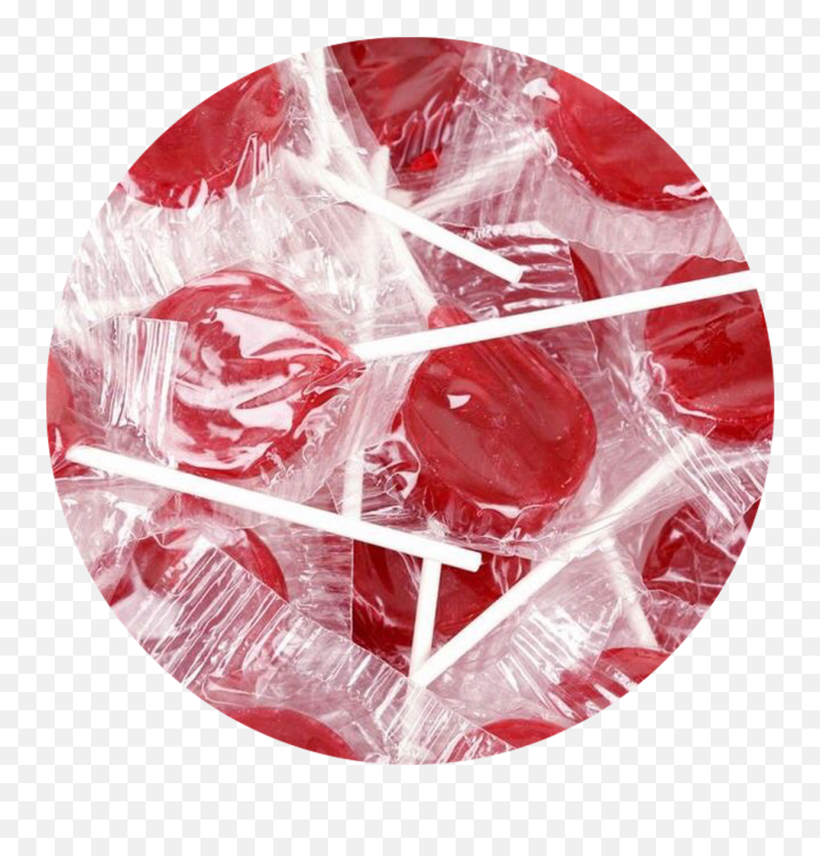 Download Hd Red Aesthetic Redaesthetic Lolipop Candy - Red Aesthetic Png Background,Lolipop Png